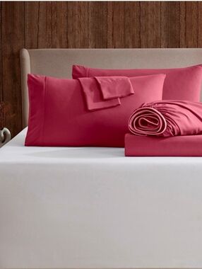 Nestl Bedding Extra Deep Pocket 7pc Sheet Set Split King NEW